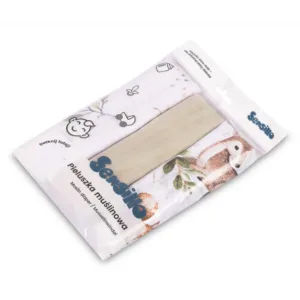 Set 3 scutece din muselina Sensillo Beige 60x80 cm EG-0004