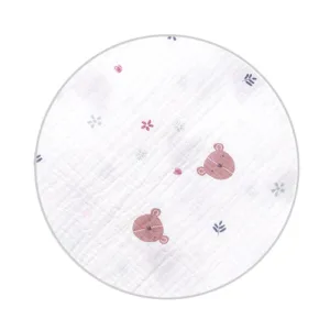 Set 3 scutece din muselina super soft 70x70 cm Babyono multicolor 03