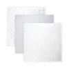 Set 3 scutece muselina Lorelli Nappy 80 x 80 cm Grey Mix