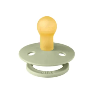 Set 3 suzete Colour Latex Bibs rotunda simetrica  anatomica 0 luni + Sage