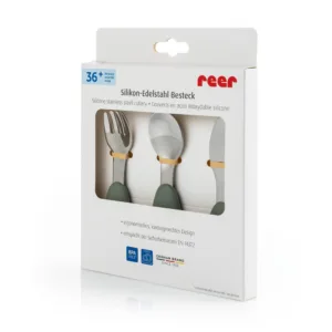 Set 3 tacamuri din otel inoxidabil Reer