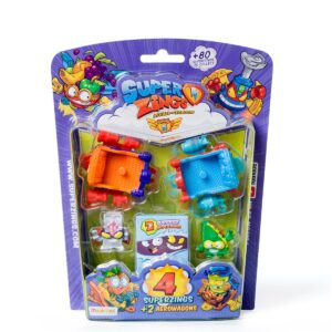 Set 4 Figurine Superzings si accesorii