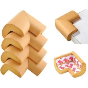 Set 4 aparatori moi pentru colturi Iso Trade maro