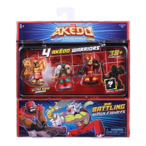 Set 4 figurine Akedo