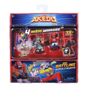 Set 4 figurine Akedo