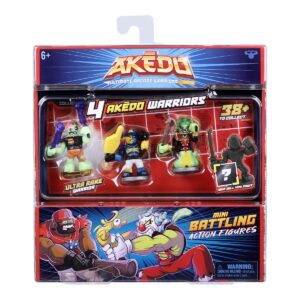 Set 4 figurine Akedo