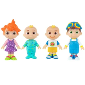 Set 4 figurine Familia Cocomelon