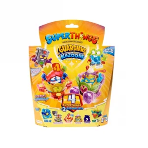 Set 4 figurine cu accesorii Superthings Guardians Of Kazoom