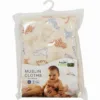 Set 4 lavete Bubaba din muselina 40x40 cm Beige Animals