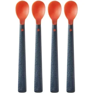 Set 4 linguri termice cu strat antibacterian Tommee Tippee 4 luni +