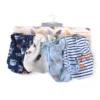Set 4 manusi pentru bebelusi Cangaroo Tibby blue