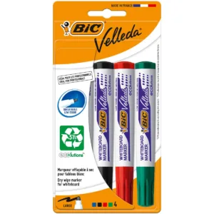 Set 4 markere de tabla alba