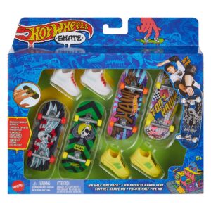 Set 4 mini skateboarduri si 2 perechi pantofi