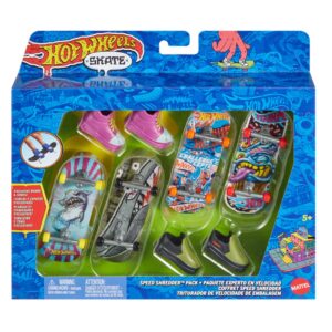 Set 4 mini skateboarduri si 2 perechi pantofi