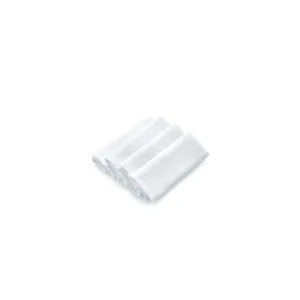Set 4 prosopele din muselina 25x29 cm BabyJem White
