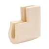 Set 4 protectii colturi in forma de U 3.5 x 0.7 x 6 cm OEM Bej