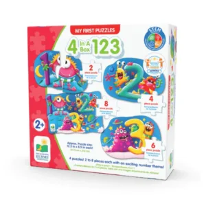 Set 4 puzzle-uri The Learning Journey 123