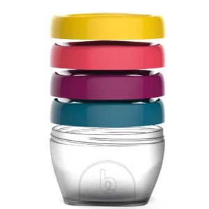 Set 4 recipiente pentru pastrarea hranei 120 ml