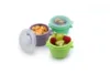 Set 4 recipiente silicon SnapGo Melii 118 ml
