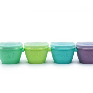 Set 4 recipiente silicon SnapGo Melii 4x177 ml