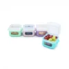 Set 4 recipiente silicon Snapgo cubes Melii 118 ml