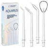Set 4 rezerve duze profesionale Vitammy Aquarius pentru irigatorul bucal Vitammy Aquarius transparent