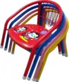 Set 4 scaune metalice pentru copii Novokids Little Chair Multicolor
