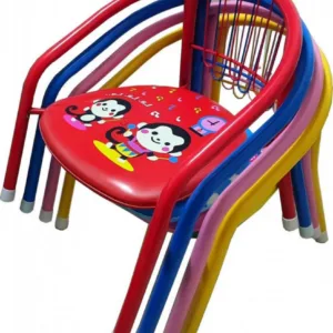 Set 4 scaune metalice pentru copii Novokids Little Chair Multicolor