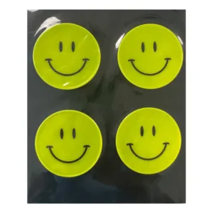 Set 4 semn de avertizare Carboysafety buline Happy Smile