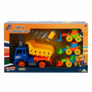 Set 4 vehicule de constructie si accesorii