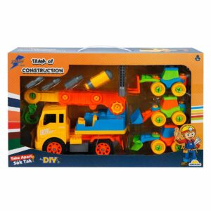 Set 4 vehicule de constructie si accesorii
