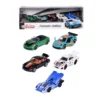 Set 5 masinute metalice Majorette Porsche Motorsport 7.5 cm