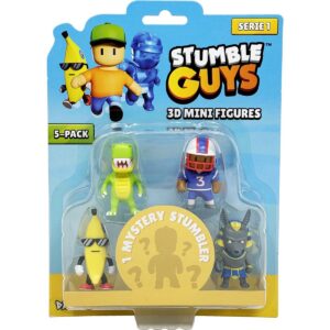 Set 5 mini figurine Stumble Guys