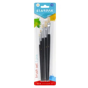Set 5 pensule din par natural