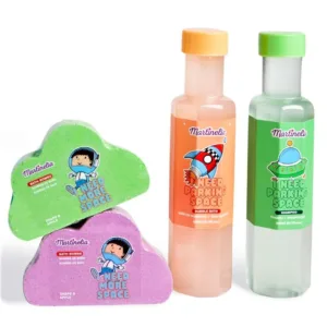 Set 5 produse de baie pentru copii I Need More Space Martinelia