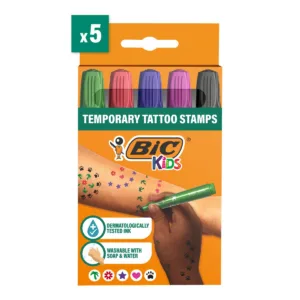 Set 5 stampile pentru tatuaje temporare