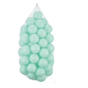 Set 500 bile din plastic diametru 7 cm PlayCity Premium Mint