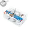 Set 6 globuri brad Craciun Paw Patrol argintii