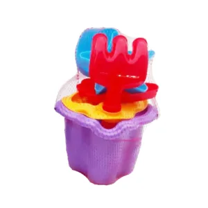 Set 6 jucarii de nisip Pluto Purple