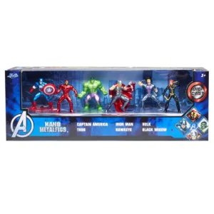 Set 6 mini figurine metalice