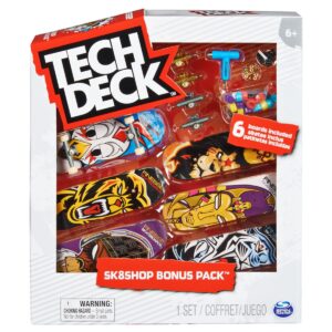 Set 6 mini placi skateboard