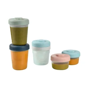 Set 6 recipiente hrana Beaba 2x90ml