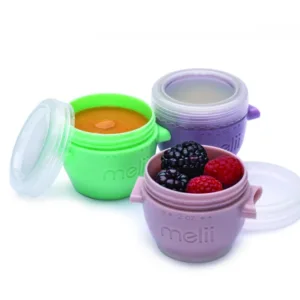 Set 6 recipiente silicon SnapGo Melii 59 ml