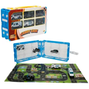 Set 6 vehicule si harta orasului