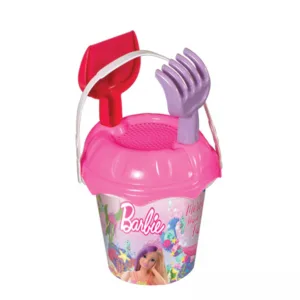 Set 7 jucarii de joaca pentru plaja Barbie in gentuta