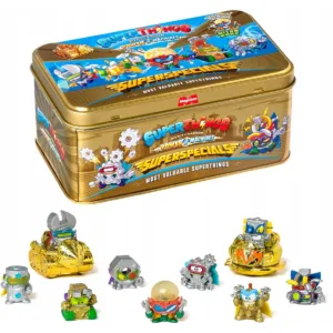 Set 9 figurine in cutie metalica