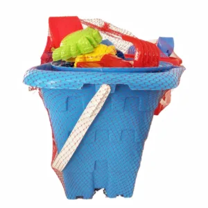 Set 9 jucarii de nisip Castel Blue