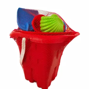 Set 9 jucarii de nisip Castel Red