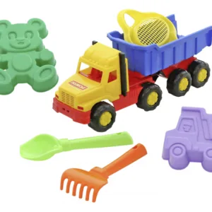 Set 9 piese jucarii pentru nisip si camion Polesie Multicolor