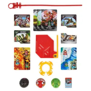 Set Bakugan Special Attack Starter Pack Dragonoid cu 3 figurine